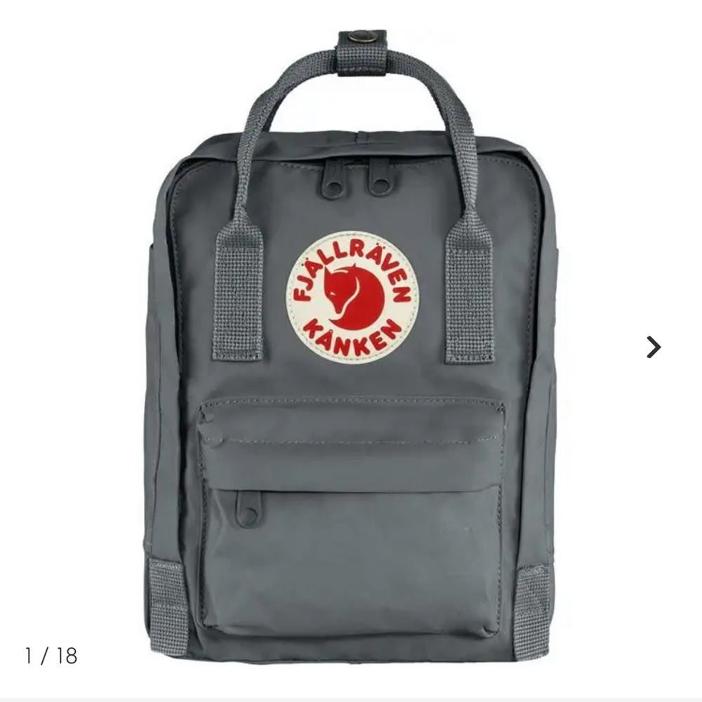 Fjallraven Kanken Gray Backpack Small/Medium